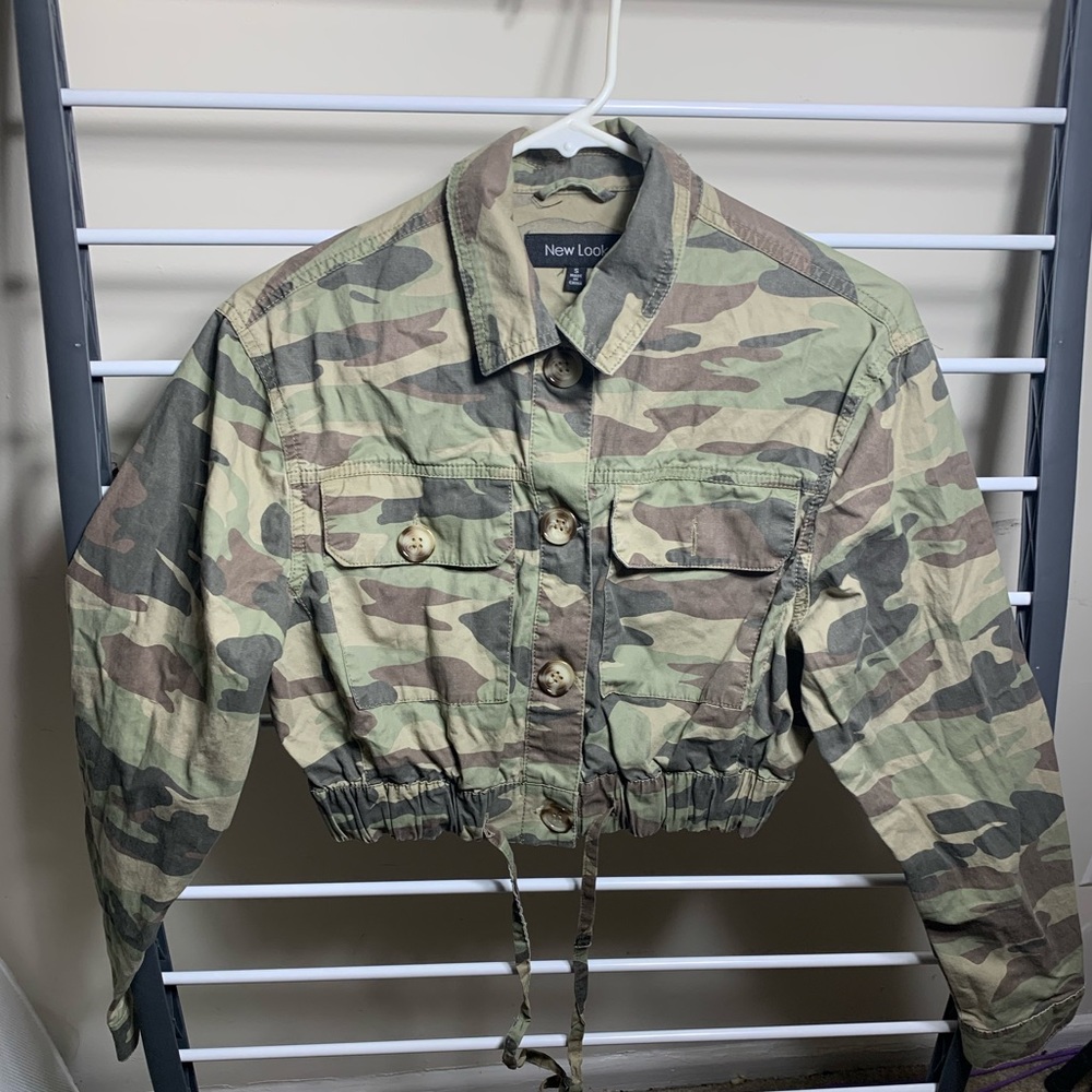 Camo Crop Jacket